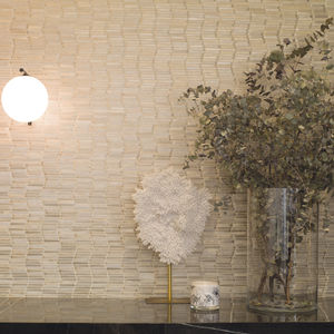 mosaïque d'intérieur / murale / en aluminium / rectangulaire