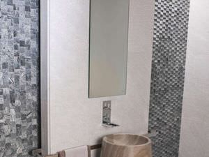 carrelage d'intérieur / de salle de bain / mural / en quartzite