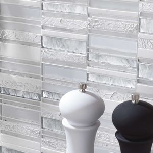 carrelage d'intérieur / mural / en composite / à relief