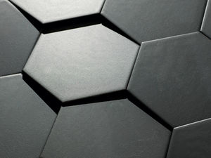 carrelage de salle de bain / mural / en grès cérame / mat