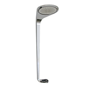 pommeau de douche mural / rond / thermostatique / cascade