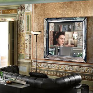 miroir TV mural / de salon / contemporain / rectangulaire