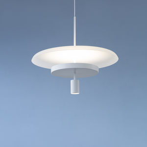 lampe suspension / contemporaine / en métal / en verre