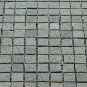 mosaïque d'intérieur / au sol / en ardoise / géométrique