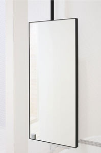 miroir de salle de bain de plafond / contemporain / rectangulaire / en métal
