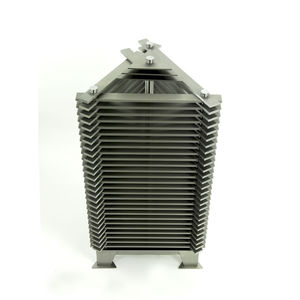 radiateur à eau chaude / en inox / design original / à poser