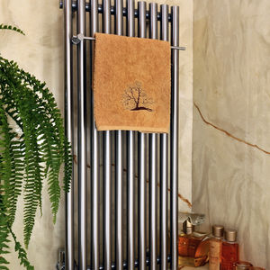 sèche-serviettes à eau chaude / en aluminium / contemporain / vertical