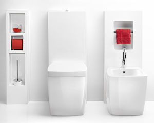 toilettes à poser / en céramique