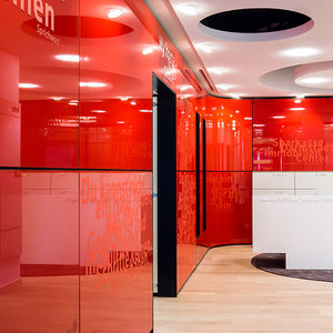 spot de plafond / à LED / rond / en verre acrylique