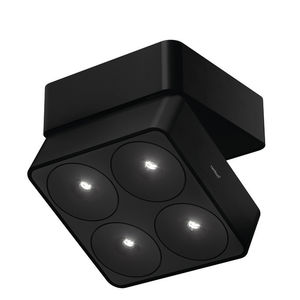 downlight apparent / à LED / carré / aluminium