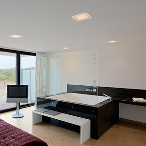 downlight en saillie / pour extérieur / à LED / carré
