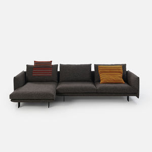 canapé modulable / contemporain / en tissu / 2 places