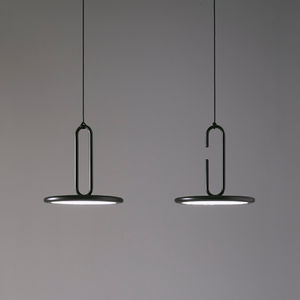 lampe suspension / contemporaine / en nickel / à LED