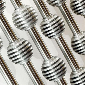 radiateur à eau chaude / en inox / design original / vertical