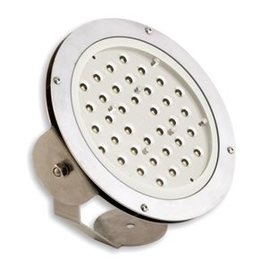luminaire orientable / encastrable au sol / LED RGBW / rond