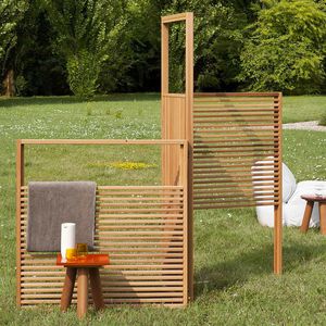 séparateur d'espace en bois