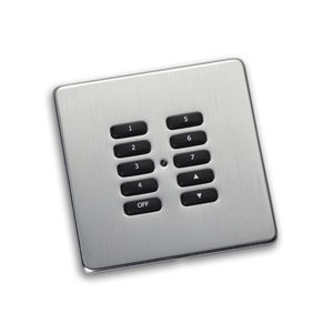 clavier de commande pour installation domotique / pour luminaire / mural / sans fil