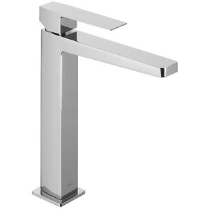 mitigeur pour vasque / en métal chromé / 1 trou