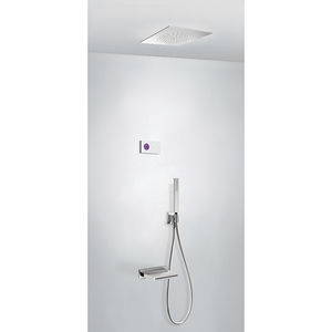 set de douche encastrable au mur / encastrable au plafond / contemporain / avec douche à main