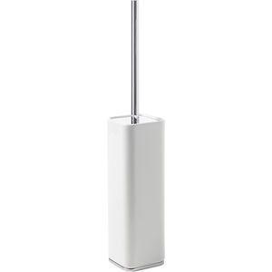 brosse de toilettes en métal chromé / en céramique / de sol