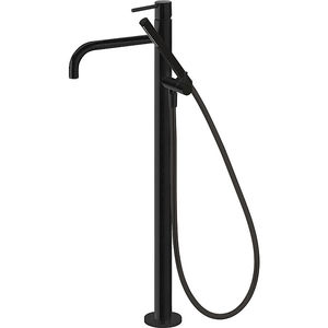 mitigeur de douche / de baignoire / au sol / en métal chromé
