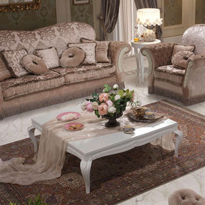 table basse / de style / en bois