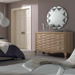 commode classique / en bois / beige