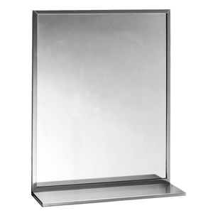 miroir mural / contemporain / rectangulaire / professionnel