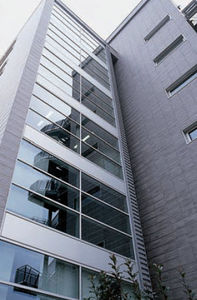 façade ventilée en grès cérame