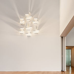 applique murale contemporaine / en verre / en verre borosilicaté / à LED