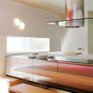 applique murale contemporaine / en verre soufflé / à LED / fluorescente