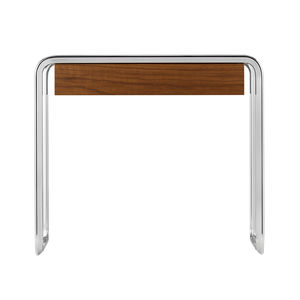 table basse contemporaine / en bois / en métal / rectangulaire