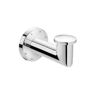 patère contemporaine / en laiton chromé / de salle de bain