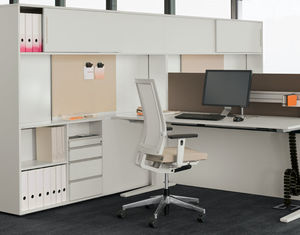 armoire de classement basse / haute / stratifiée / en verre