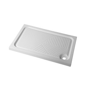 receveur de douche rectangulaire / en céramique