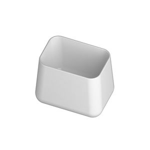 vasque à poser / rectangulaire / en céramique / contemporaine