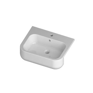 vasque à encastrer / rectangulaire / en céramique / contemporaine