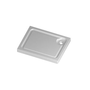 receveur de douche rectangulaire / en céramique / antidérapant