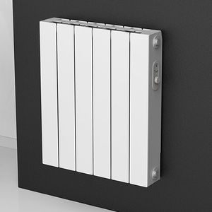 radiateur électrique / en aluminium / contemporain / rectangulaire