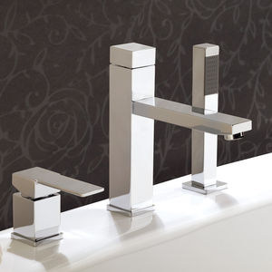 mitigeur de douche / de baignoire / en métal chromé / en laiton chromé