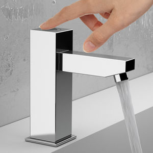 robinet pour vasque / à poser / en laiton chromé / électronique