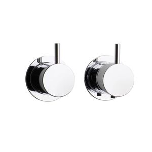 mitigeur pour baignoire / à encastrer / en laiton / en inox