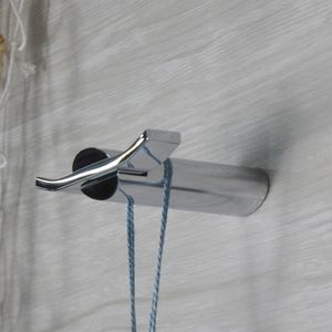 patère contemporaine / en laiton / double
