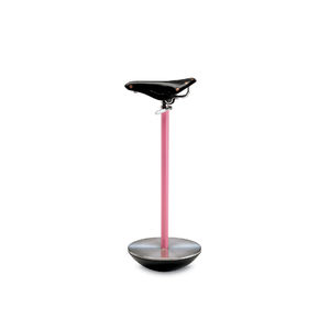 tabouret de bar design original / en acier laqué / en fonte / par Achille Castiglioni