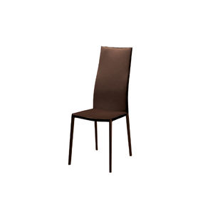 chaise contemporaine / tapissée / avec revêtement amovible / en tissu