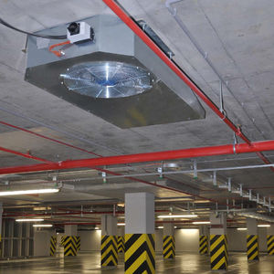ventilateur extracteur de désenfumage / centrifuge / au plafond / professionnel