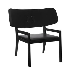 fauteuil design scandinave / en chêne / en bois massif