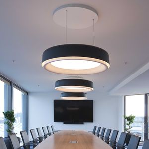 lampe suspension / contemporaine / en verre / en ABS