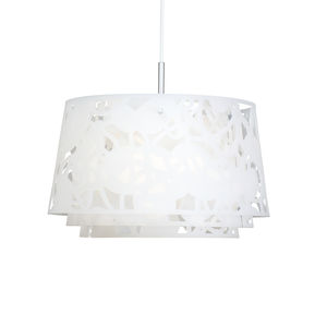 lampe suspension / contemporaine / en aluminium / en acrylique