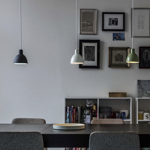 lampe suspension / contemporaine / en aluminium / halogène